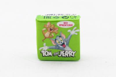 Конфеты жевательные Tom and Jerry Яблоко 11.5 грамм