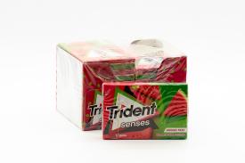Жевательная резинка Trident без сахара со вкусом арбуза 23 гр