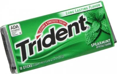 Жевательная резинка Trident Spearmint