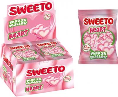 Маршмеллоу Sweeto Сердечки 30 гр